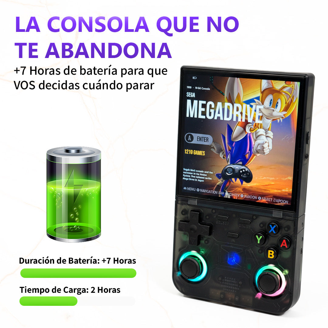 Consola de Juegos Retro Portátil