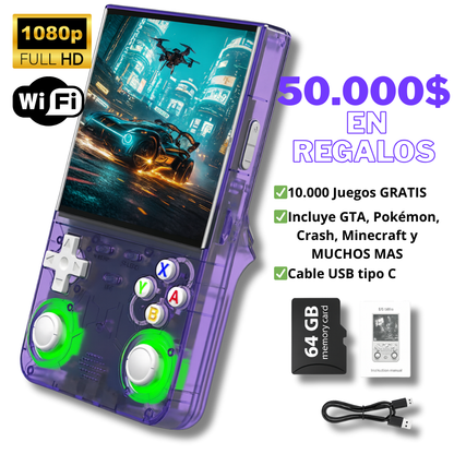 Consola de Juegos Retro Portátil