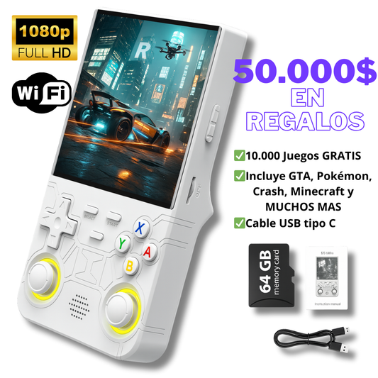 Consola de Juegos Retro Portátil