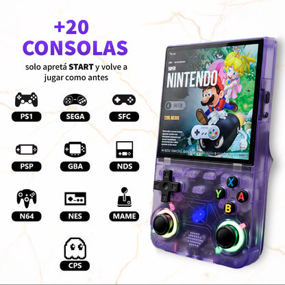 Consola de Juegos Retro Portátil