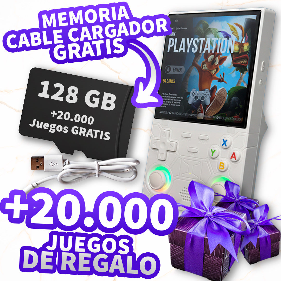 Consola de Juegos Retro Portátil